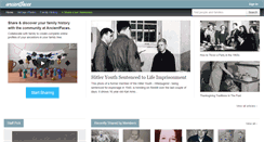Desktop Screenshot of ancientfaces.com